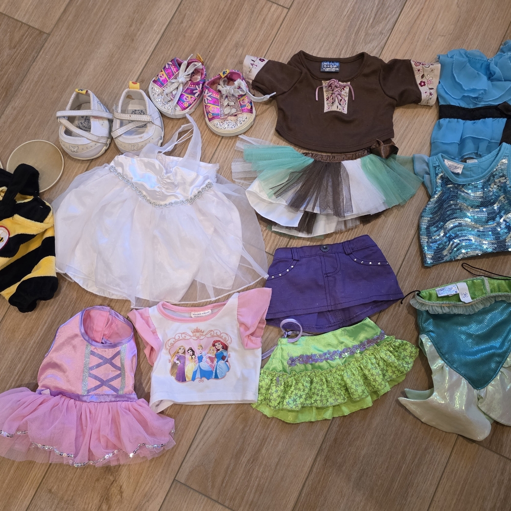Build A Bear Clothes And Shoes